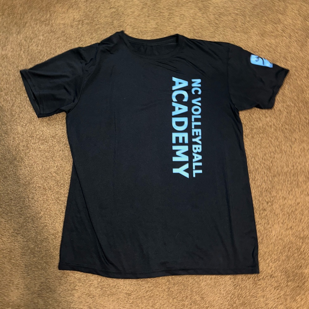 NC Volleyball Academy Black T-Shirt